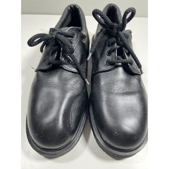 Dr. Martens Men\'s CL098037 Lace-Up Leather Oxford Shoes. Black. Size 9. main image 6